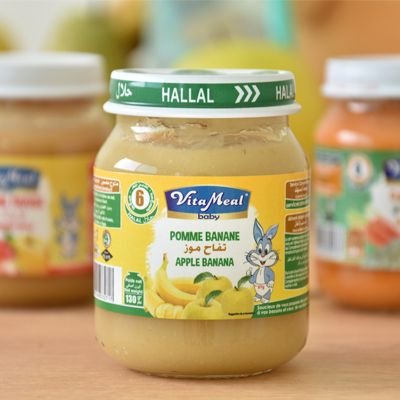 PETIT POT POMME BANANE VITAMEAL BABY