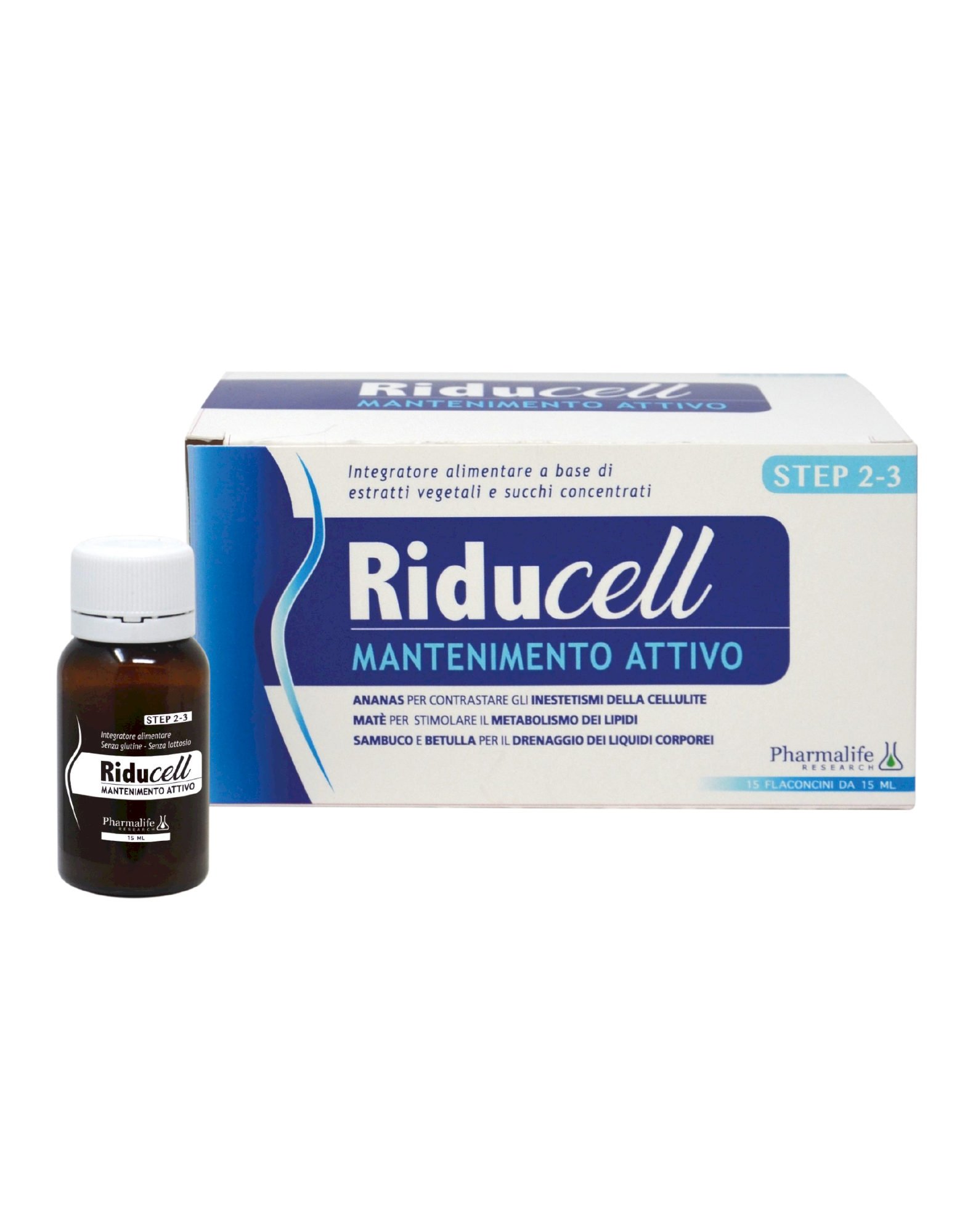 Riducell Mantenimento Attivo 15 flacons de 15ml