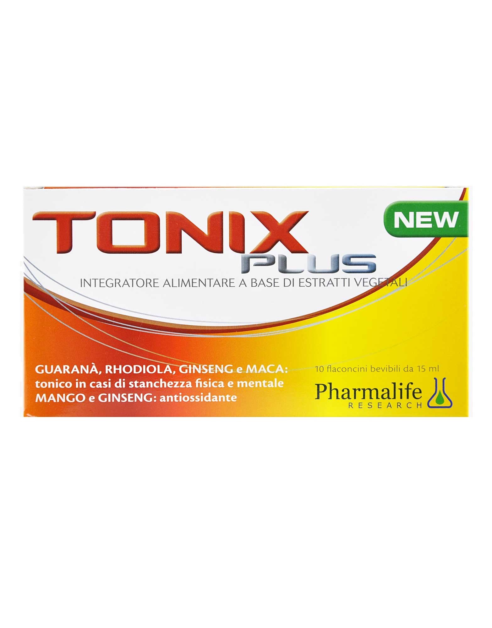 Tonix Plus 10 flacons de 15ml