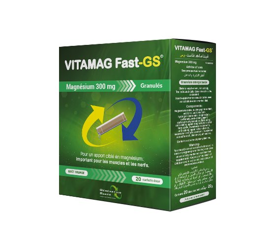 Vitamag FAST GS Magnésium® 300 mg